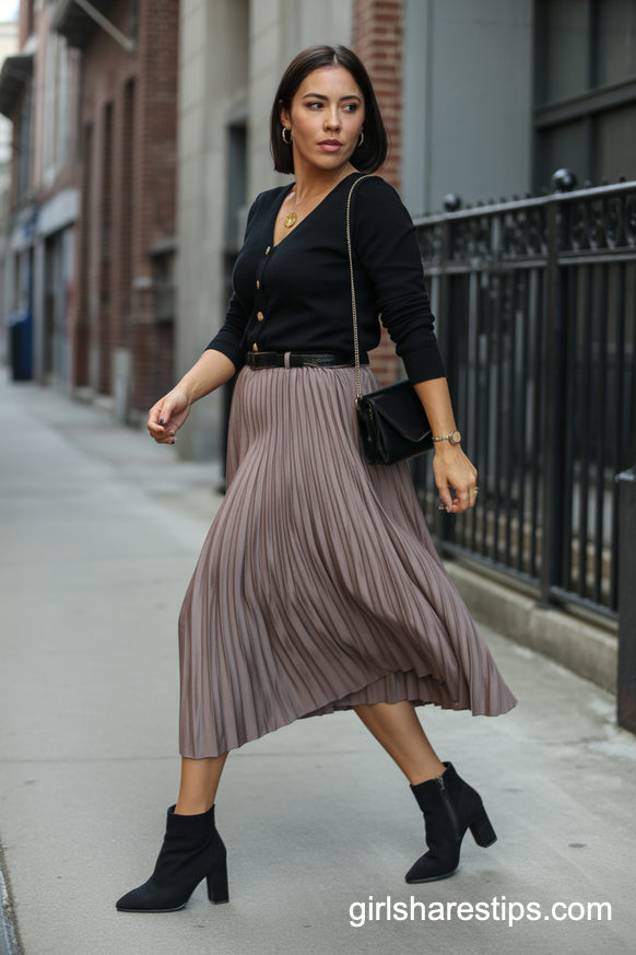 cardigan work outfit