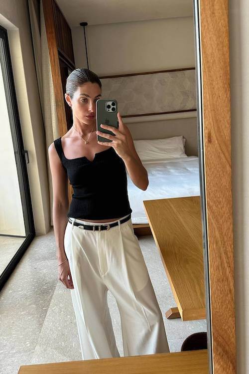 casual dinner outfit