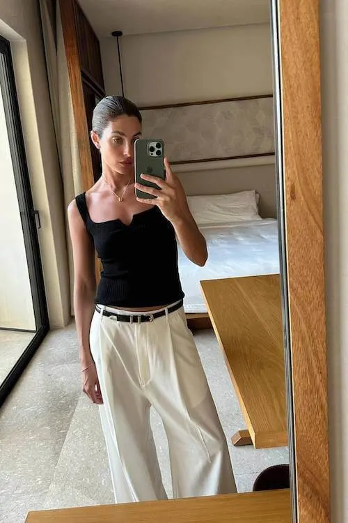 casual dinner outfit