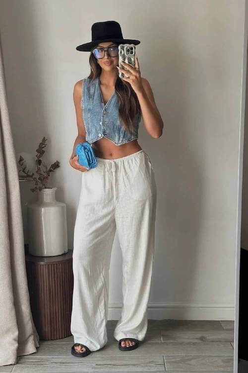 casual going out outfit