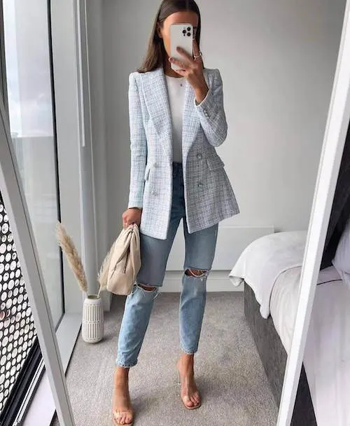 spring business casual outfits women