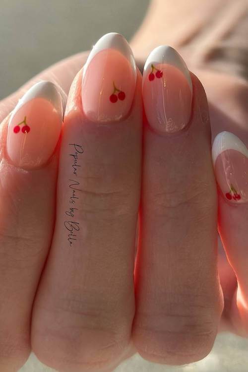 cherry nail designs