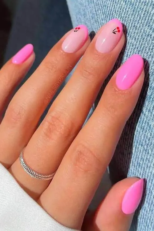 cherry nail designs