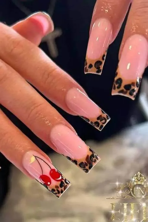cherry nail designs