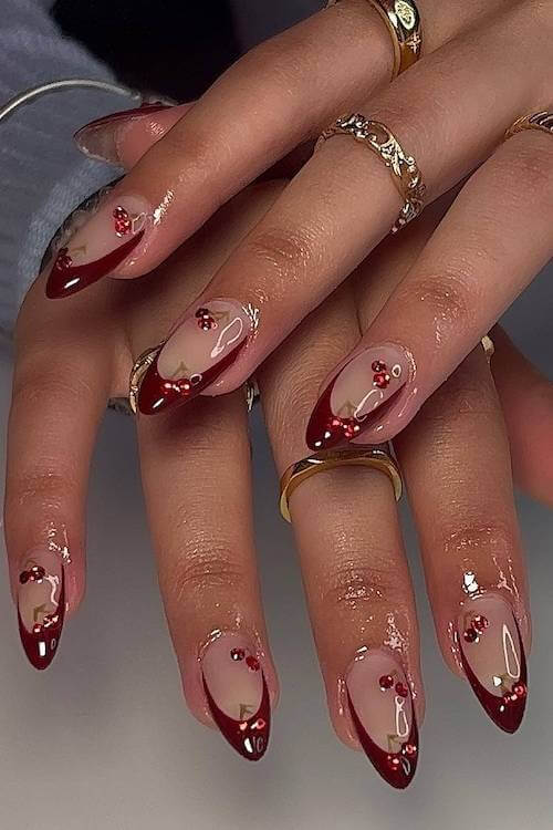 cherry nails