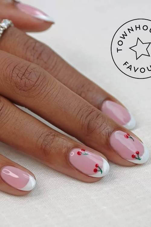 cherry nails
