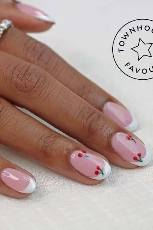 cherry nails