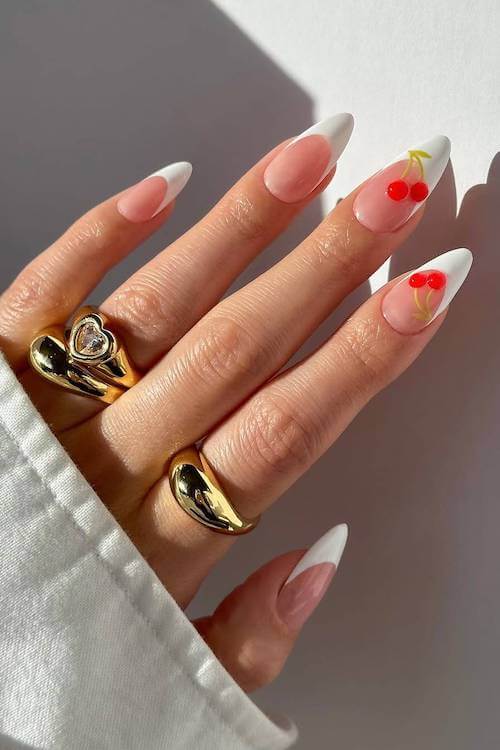 cherry nails
