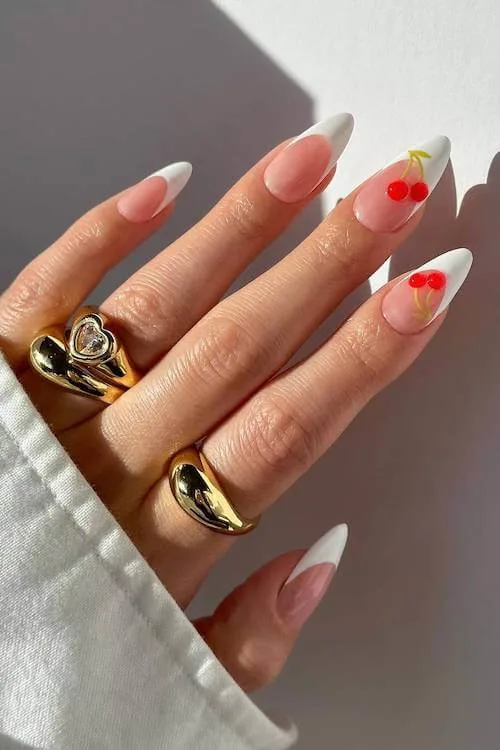 cherry nails