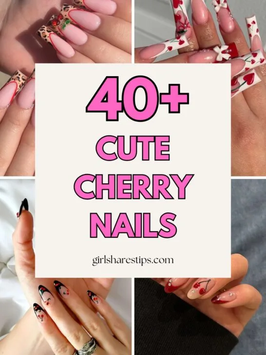 40+ Sweet & Chic Cherry Nails You Need to See
