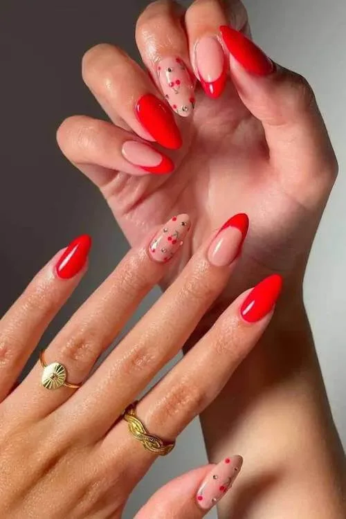 cherry nails