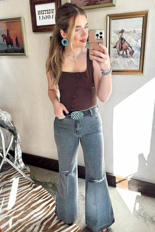 chic Western outfits women