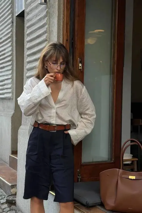 chic summer business casual work outfit