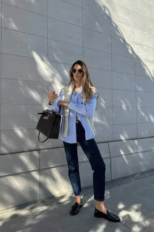 chic summer business casual work outfit
