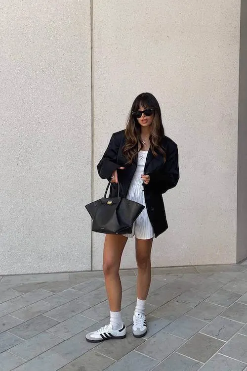 chic summer business casual work outfit