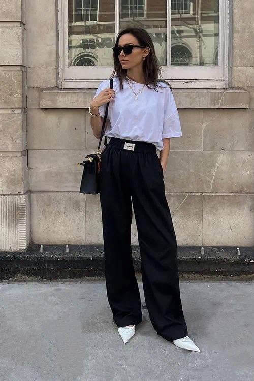 chic summer business casual work outfit