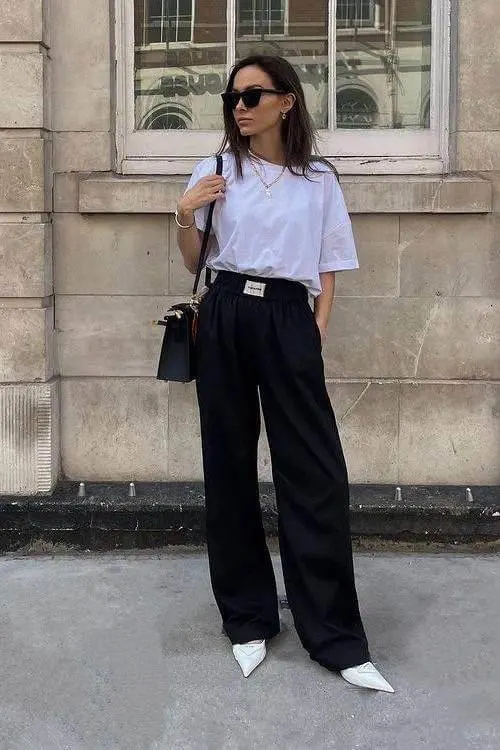 chic summer business casual work outfit