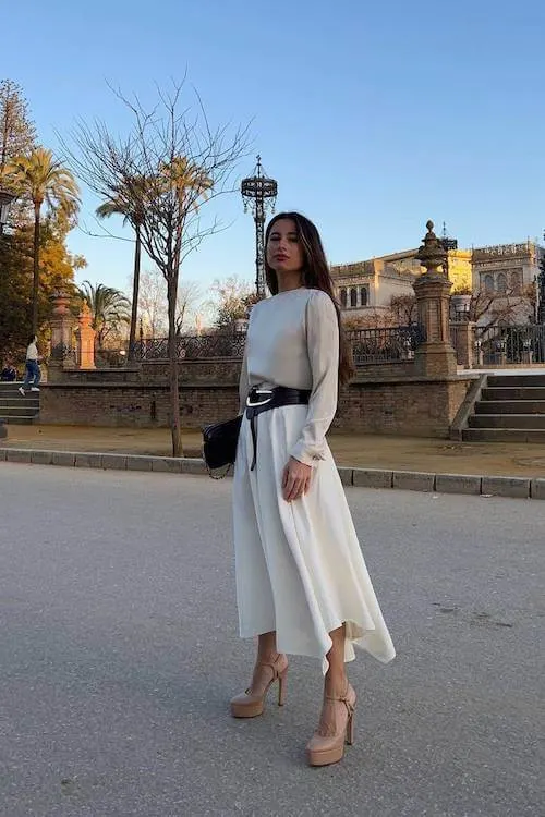 chic summer business casual work outfit