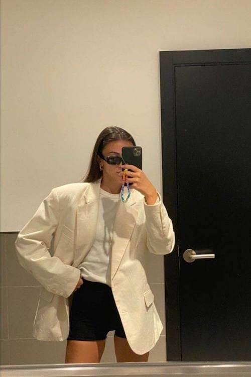 chic summer business casual work outfit