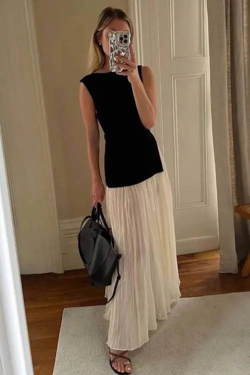 chic summer business casual work outfit