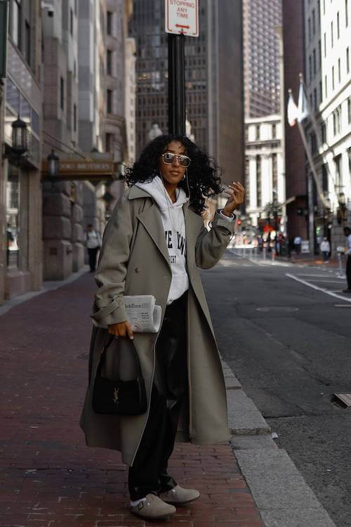 chic trench coat outfit ideas
