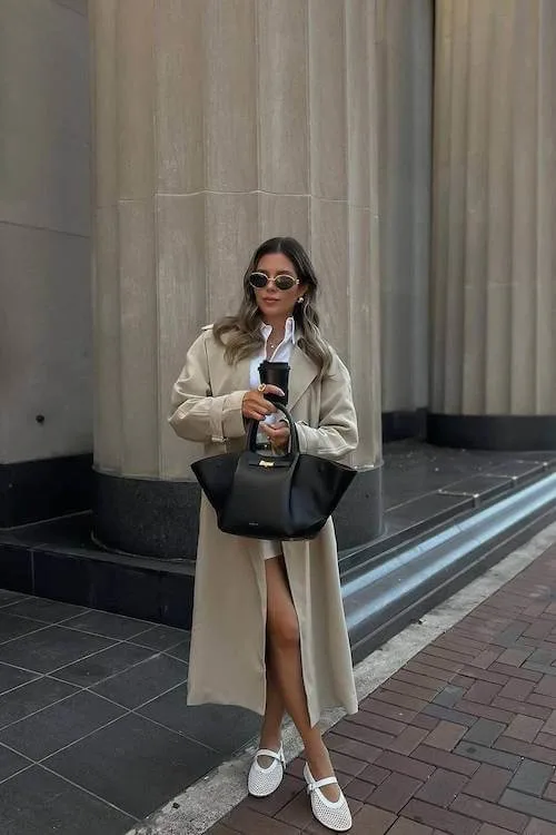 chic trench coat outfit ideas