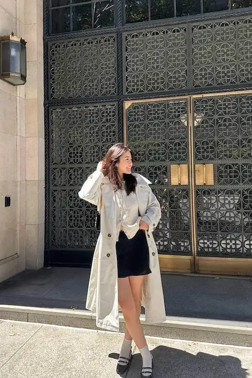 chic trench coat outfit ideas