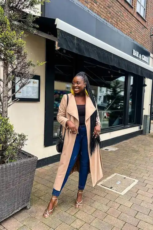 chic trench coat outfit ideas