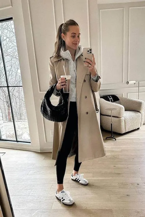 chic trench coat outfit ideas