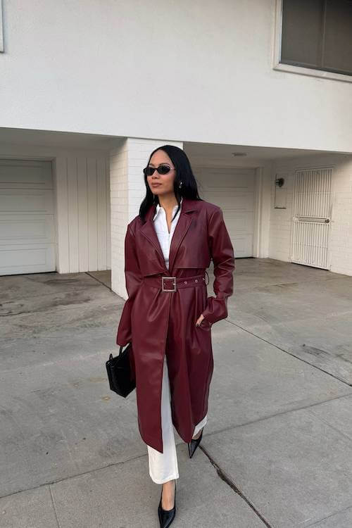 chic trench coat outfit ideas