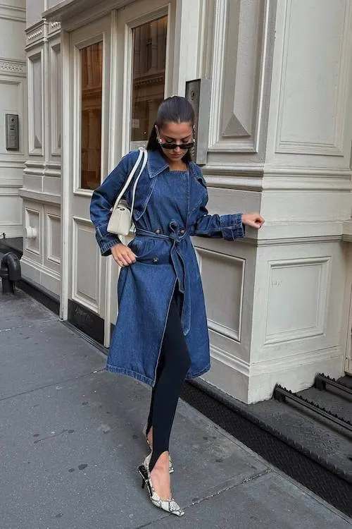 chic trench coat outfit ideas