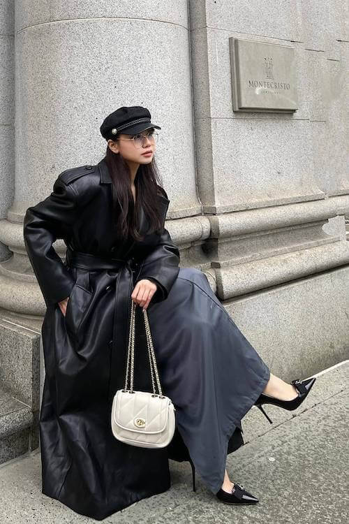 chic trench coat outfit ideas