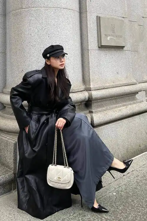chic trench coat outfit ideas
