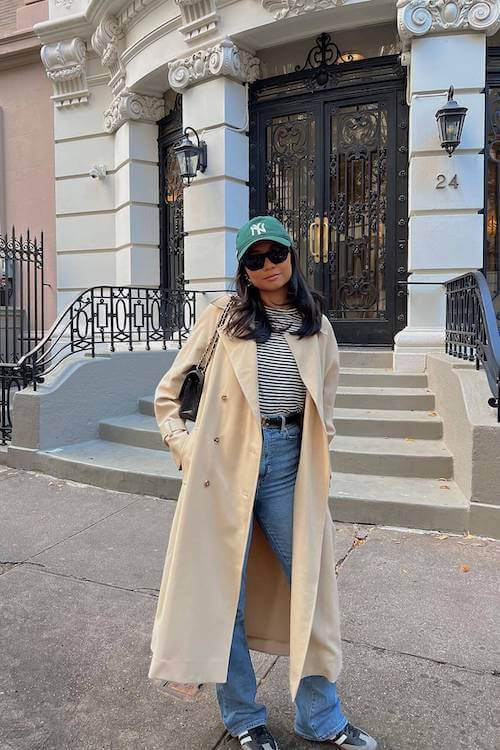 chic trench coat outfit ideas