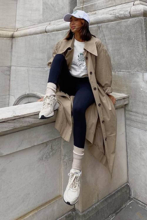 chic trench coat outfit ideas
