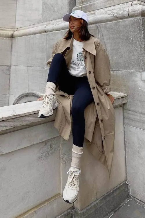 chic trench coat outfit ideas