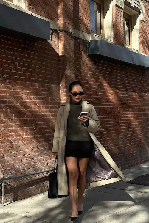 chic trench coat outfit ideas