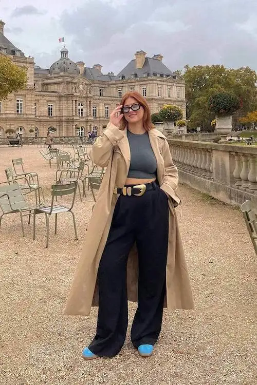 chic trench coat outfit ideas