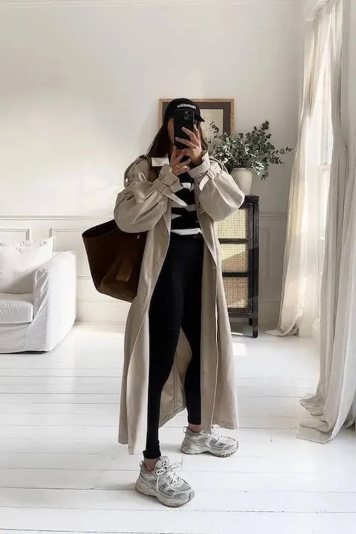 chic trench coat outfit ideas