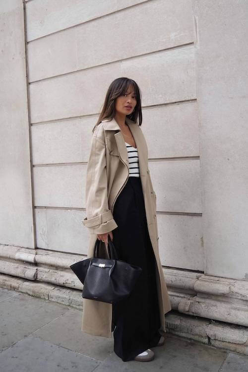 chic trench coat outfit ideas