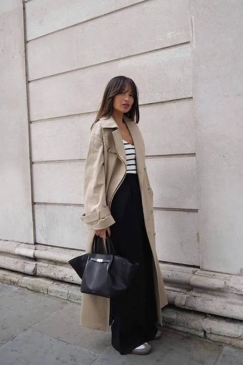 chic trench coat outfit ideas