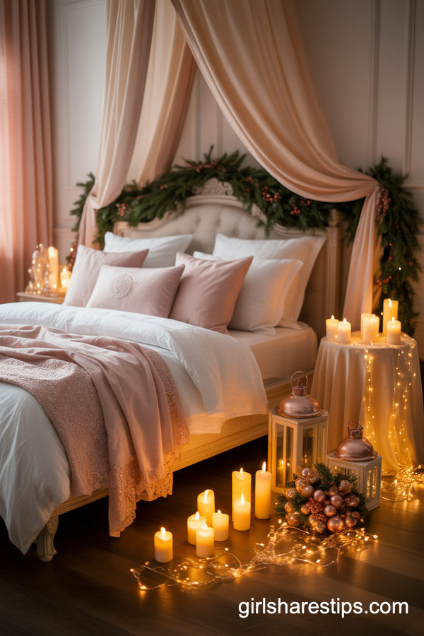 Christmas bedroom decor ideas