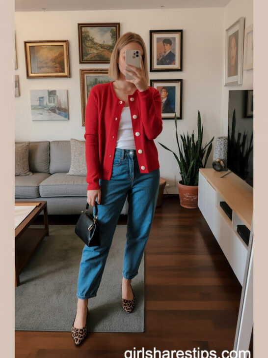 21 Stunning Christmas Party Outfits with Jeans for Women to Turn Heads
