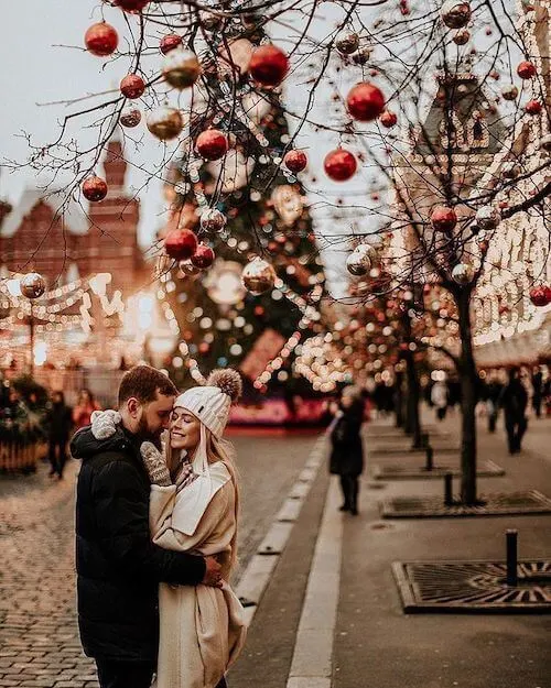 christmas photography ideas for couples