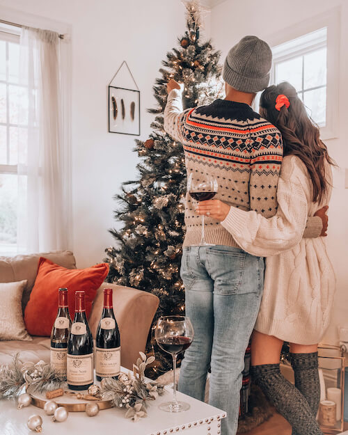 christmas photography ideas for couples