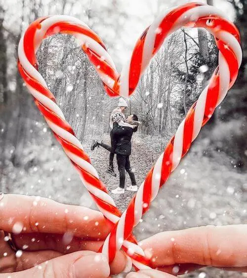 christmas photography ideas for couples