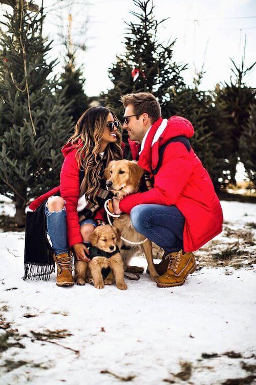 christmas photography ideas for couples