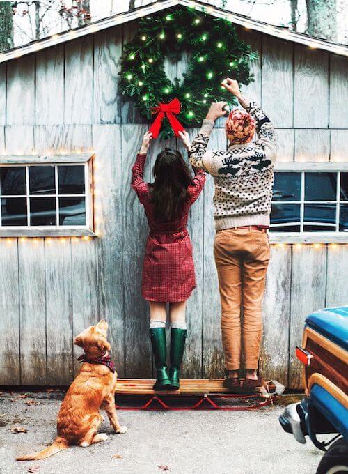 christmas photography ideas for couples