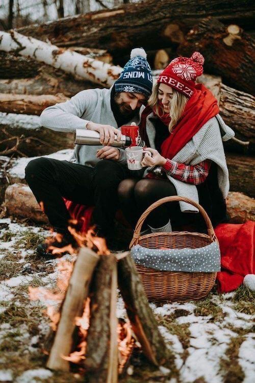 christmas photography ideas for couples