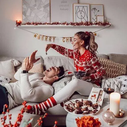 christmas photography ideas for couples